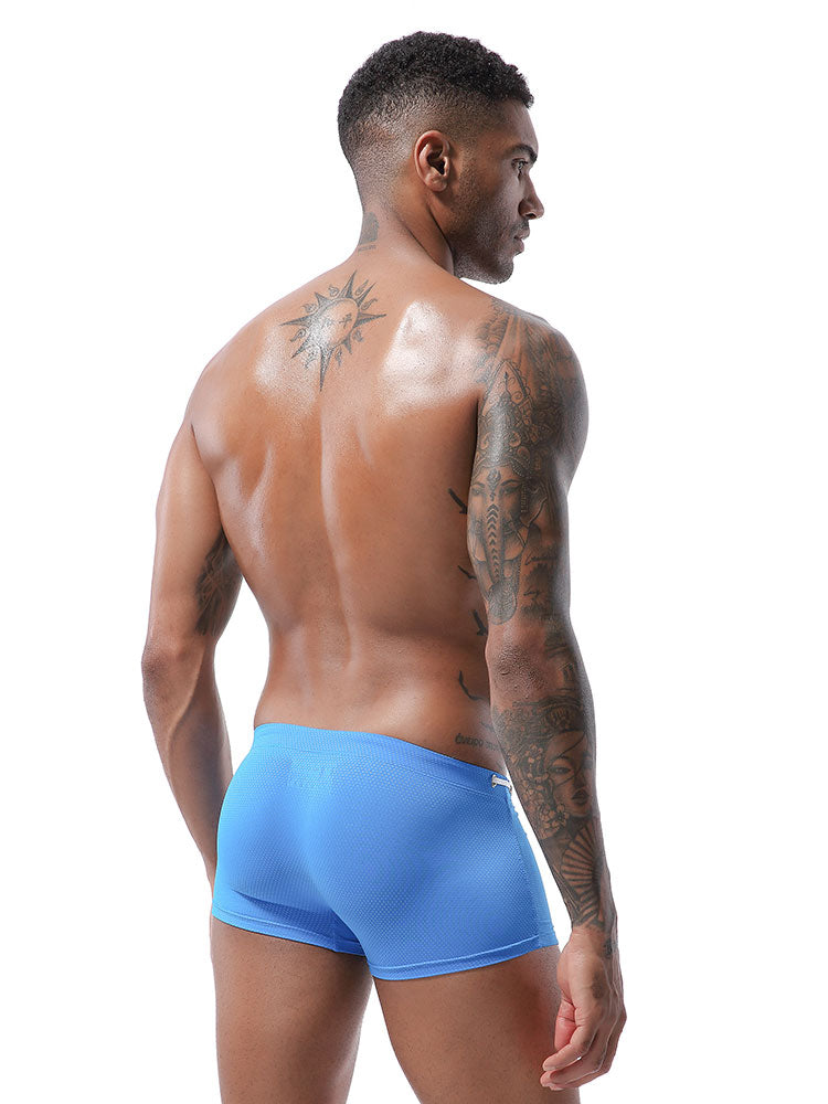 Dots Polyester Drawstring Boxer