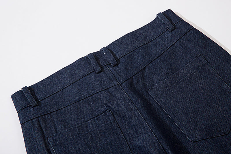 Stars Embroidery Style Loose Jeans