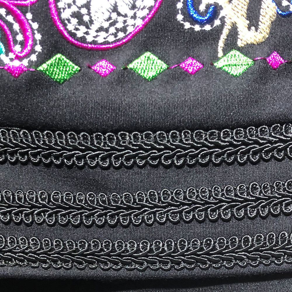 Chinese Stitching Embroidery Blazer