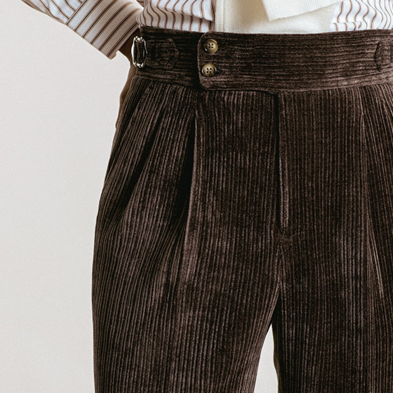 Little button Corduroy Trousers
