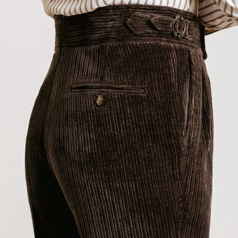 Little button Corduroy Trousers