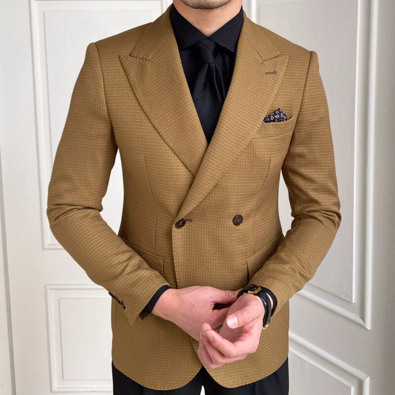 Formal Classic Single Breasted Men Blazer