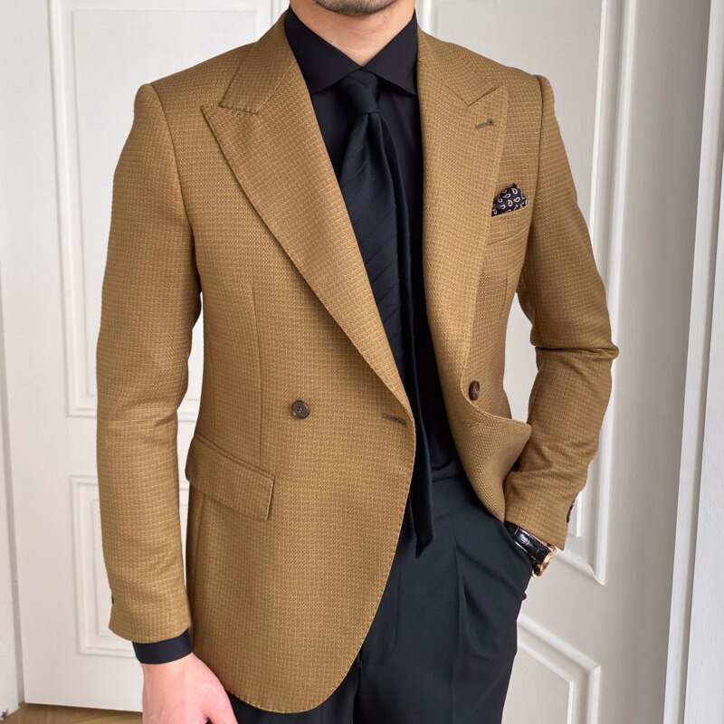 Formal Classic Single Breasted Men Blazer