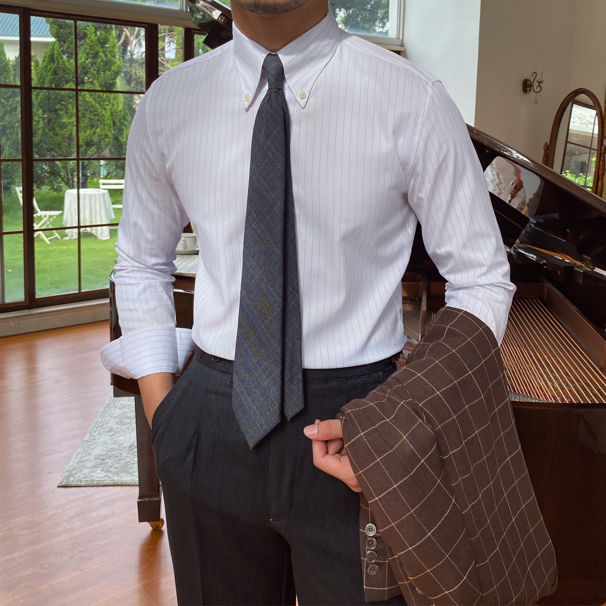 Business Formal Long Sleeve Shirt