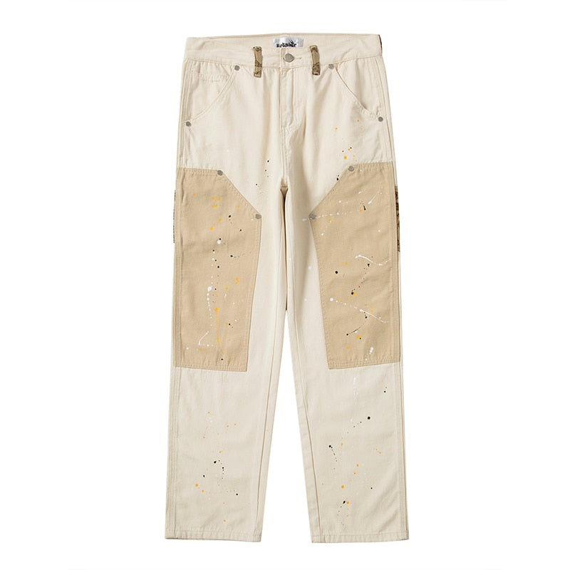 Buff Sand Sparkling Paint Pants