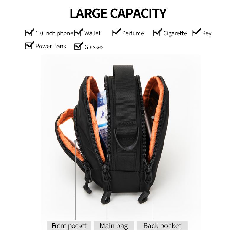 Men Multi Design Messenger Travel Bags