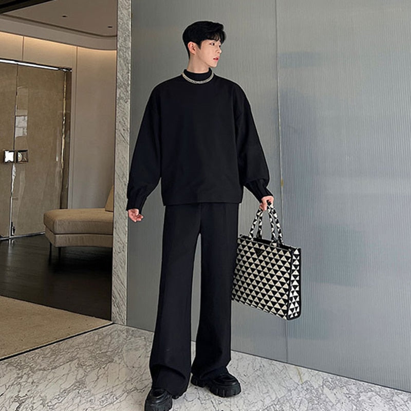 Solid Polyester Three Piece Set