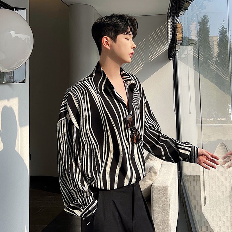 Zebra Pattern Loose Shirt