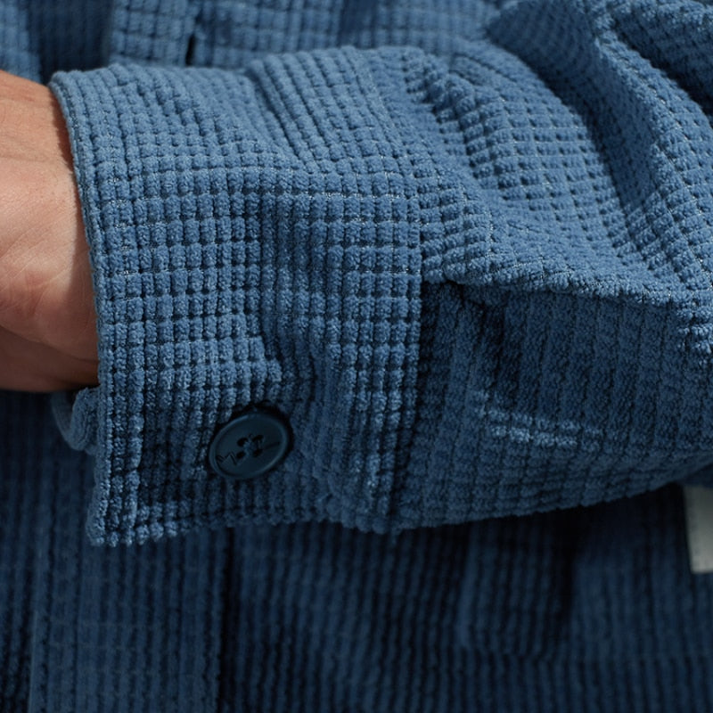 Casual Solid Cotton Shirt