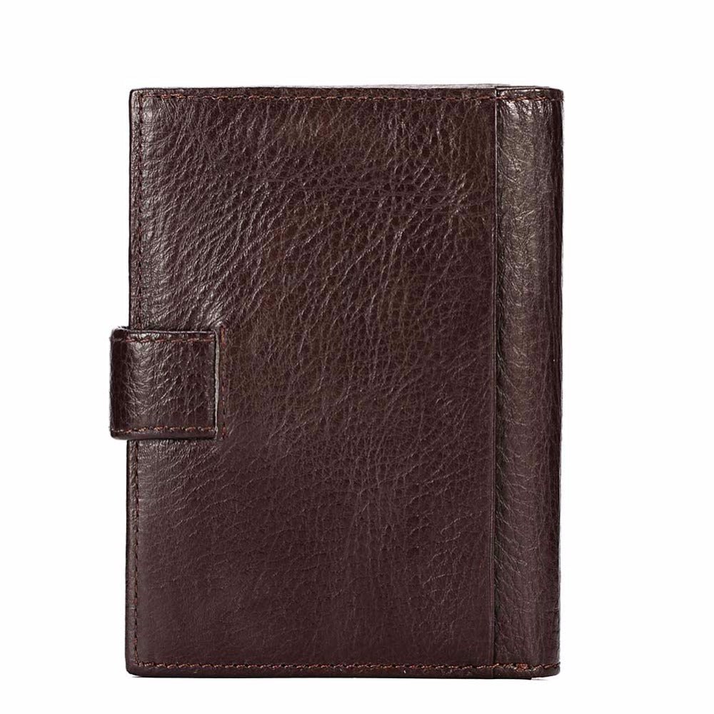 Travel Style Passport Holder Coin Purse Rfid Magic Men Leather Walet