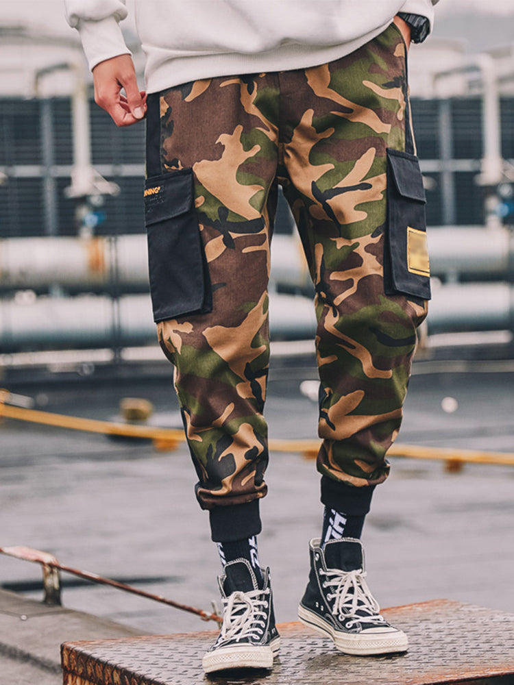 Army Camouflage Jogger Cargo Style Men Pants - FanFreakz