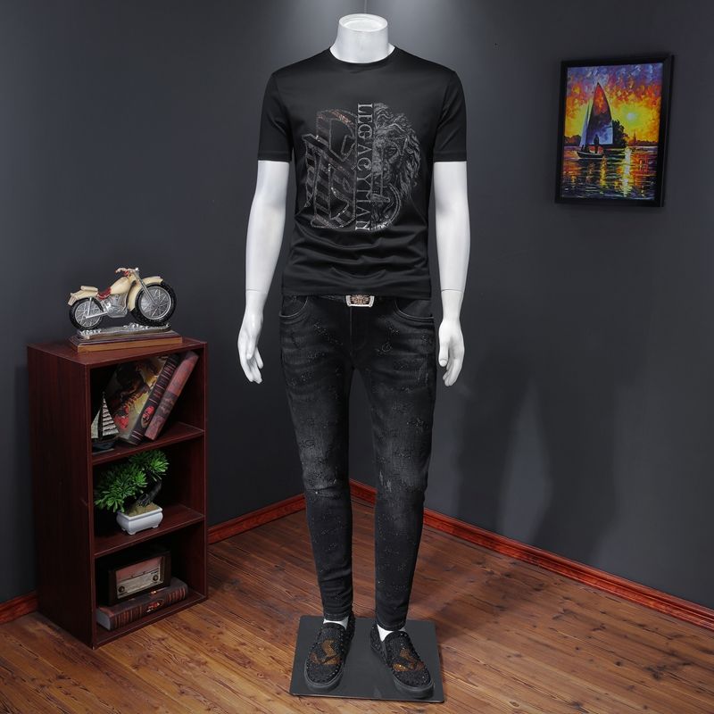 Lion Legacyman Decorated T-Shirt