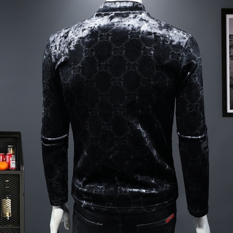 Lake Green Turtleneck Soft T-shirt