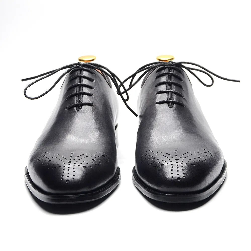 Luxury Genuine Leather Oxford Dress Shoes