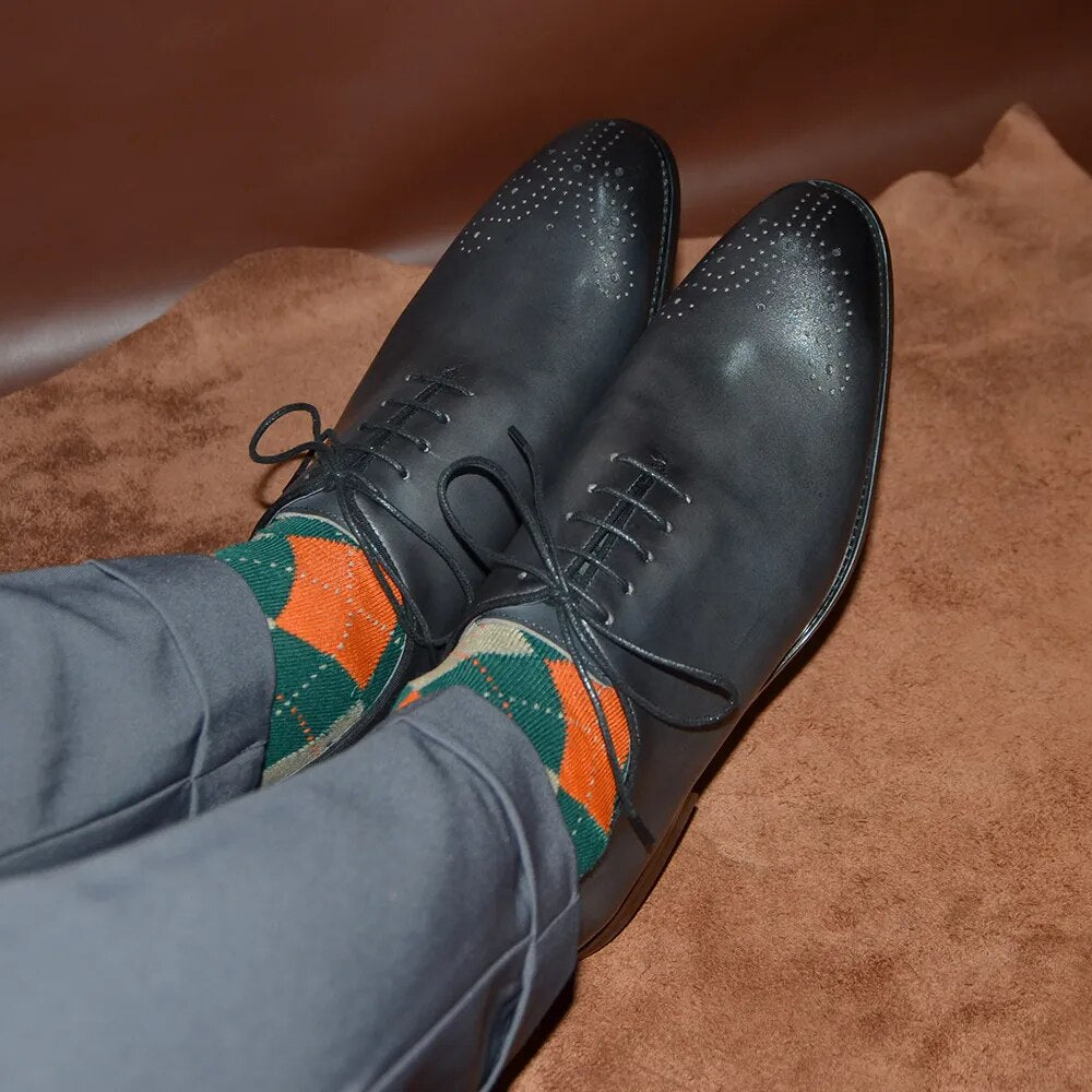 Luxury Genuine Leather Oxford Dress Shoes