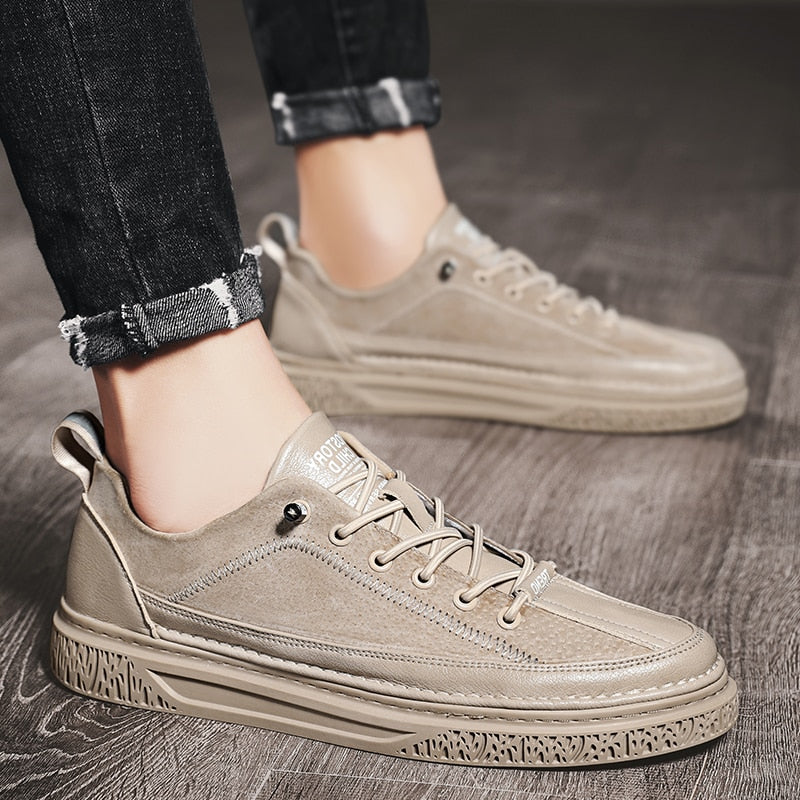 Luxury Suede Leather Men Handmade Shoes