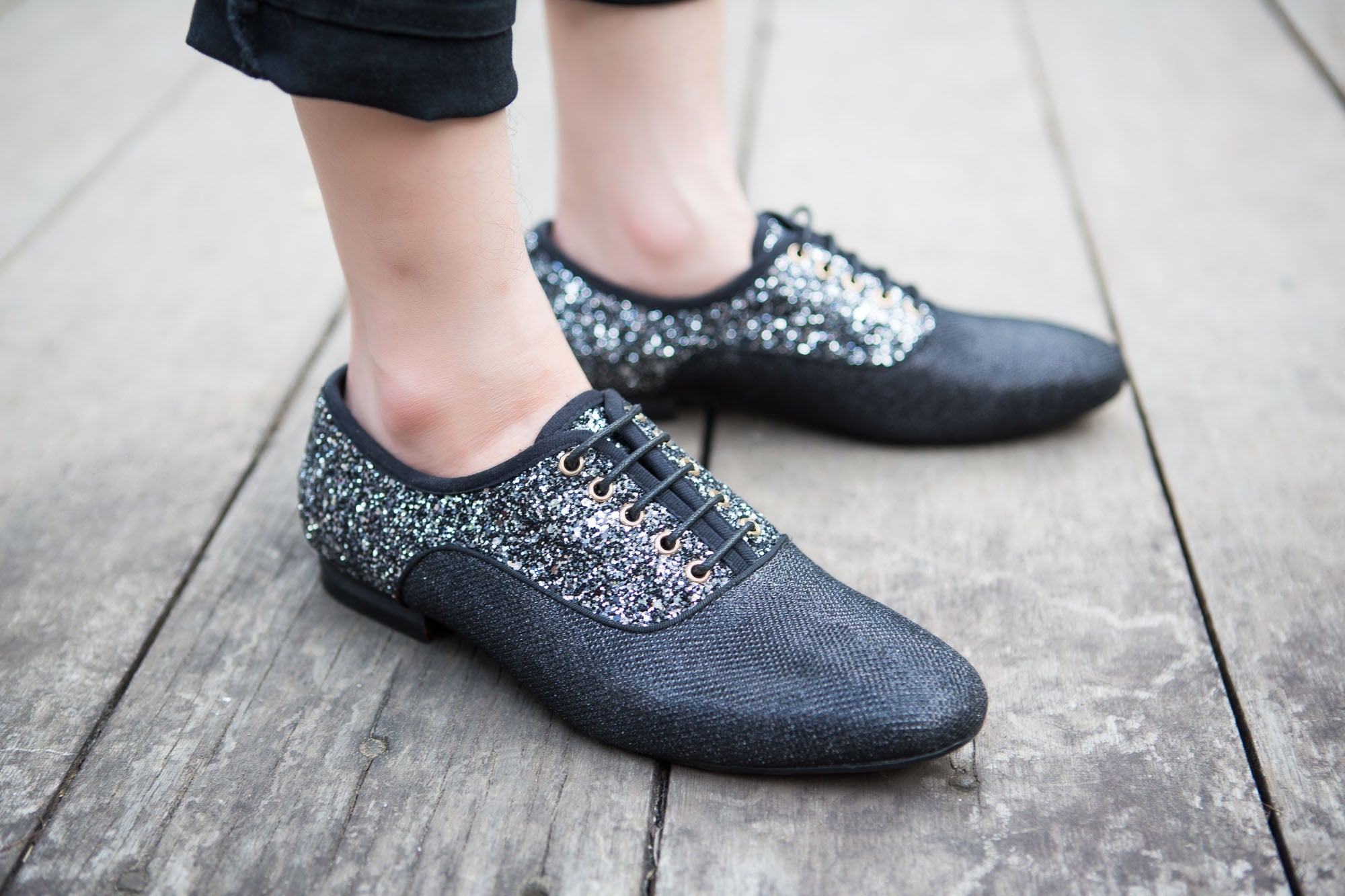 Pointed Shine Glitz Party Style Men Shoes