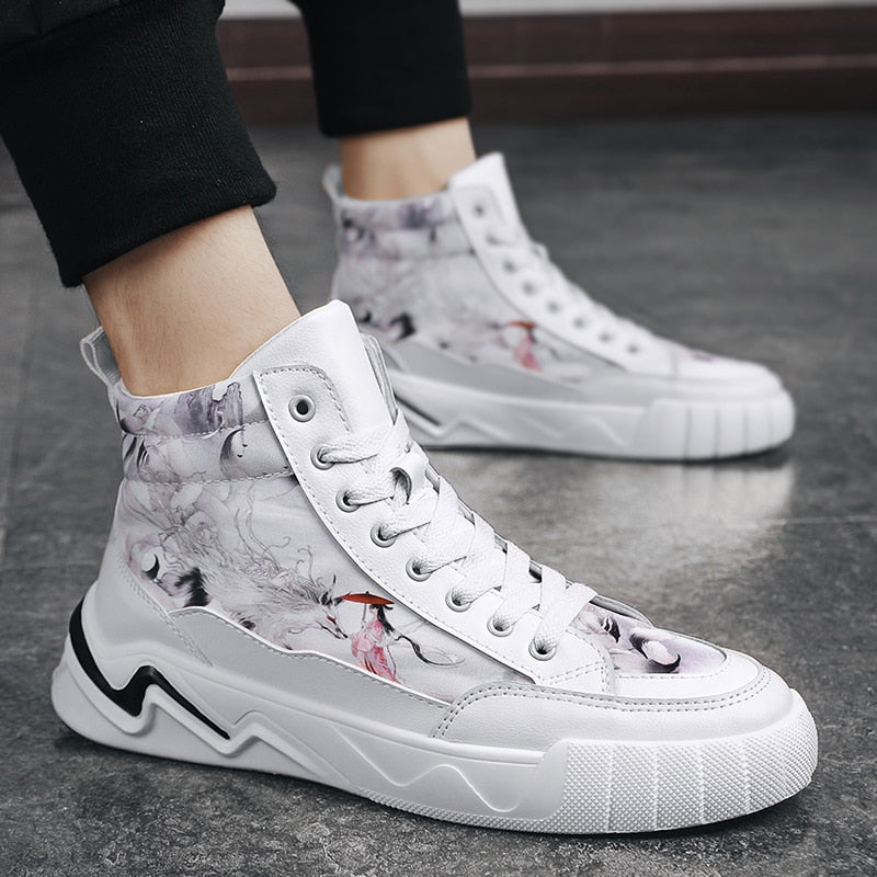 Classic High Top Shoes Jogging Light Sneaker