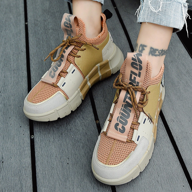 Medium Top Lace Up Casual Sneaker