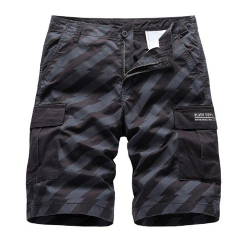 Blatz Pattern Printed Mid Waist Short