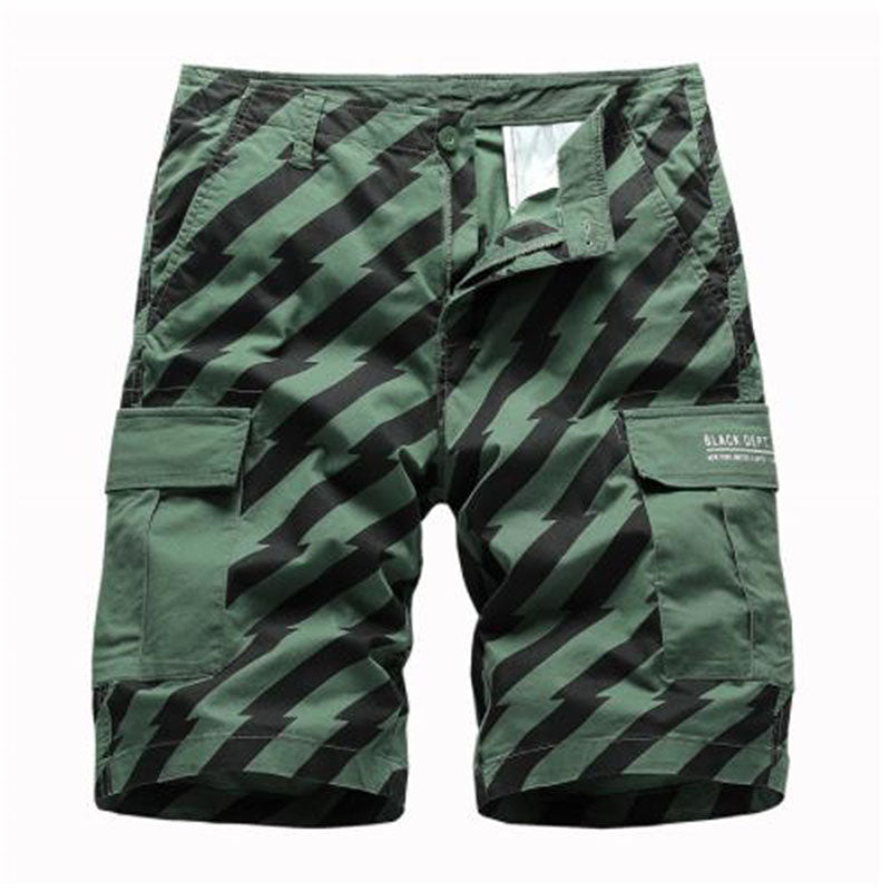 Blatz Pattern Printed Mid Waist Short