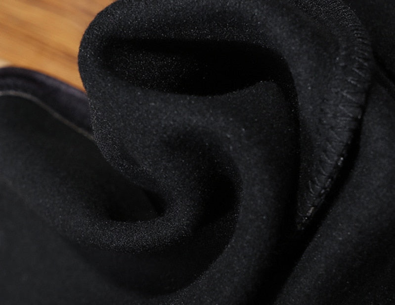 Leopard Printed Velvet Long Sleeve Sweatshirt