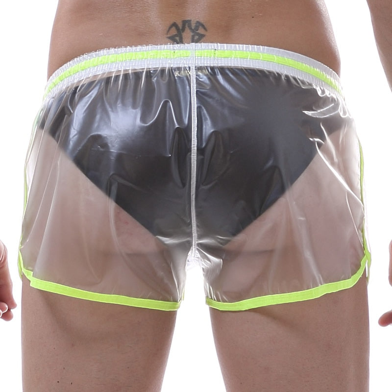 Transparent Solid Linings Style Shorts