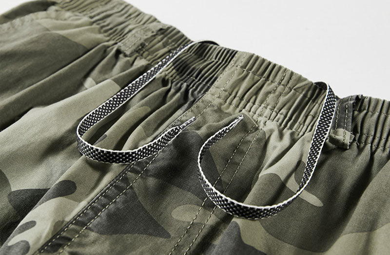 Multi-Pocket Military Cargo Short