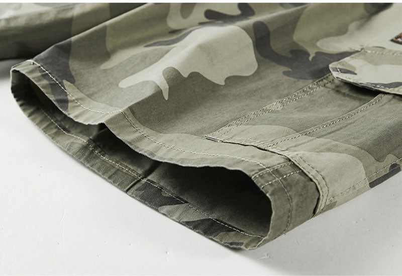 Multi-Pocket Military Cargo Short