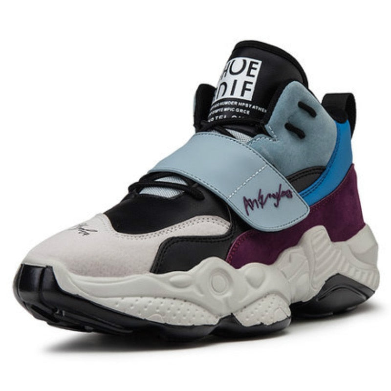 Hip Hop Hi Top Lace Strap Casual Men Sneaker