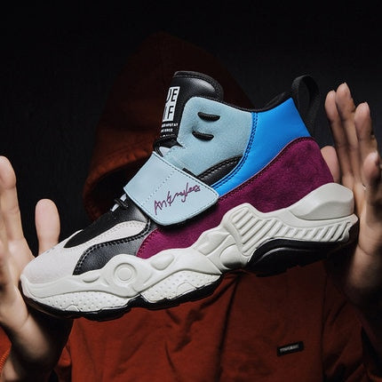 Hip Hop Hi Top Lace Strap Casual Men Sneaker