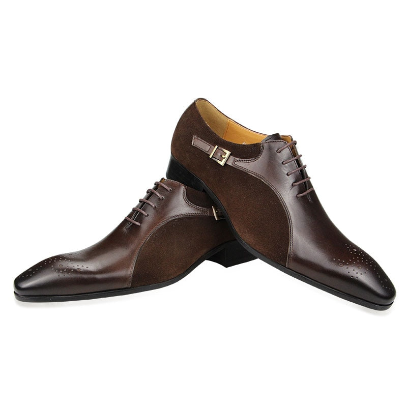 Smart Look Genuine Leather Brogue Shoes
