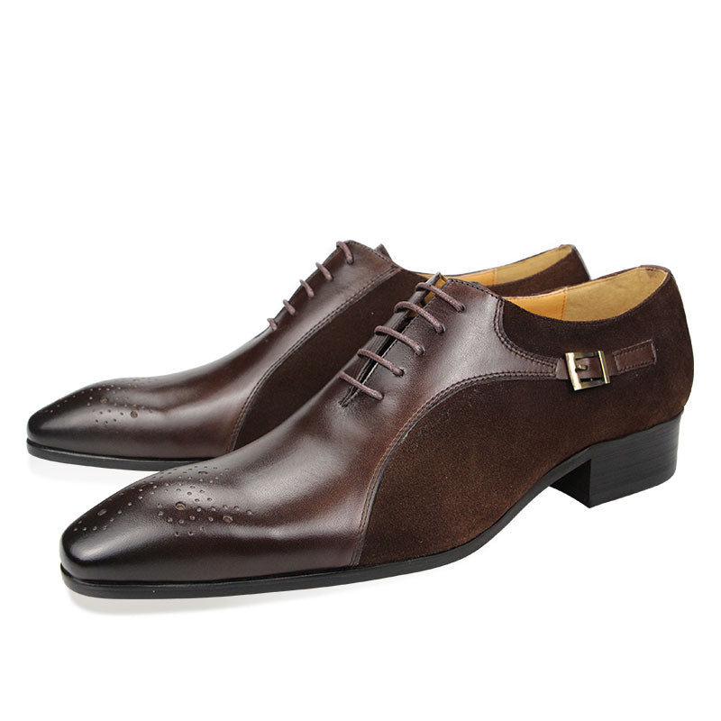 Smart Look Genuine Leather Brogue Shoes
