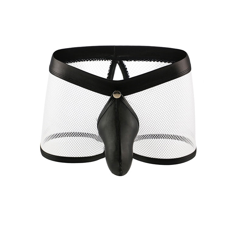 Mesh Side Transparent Boxer