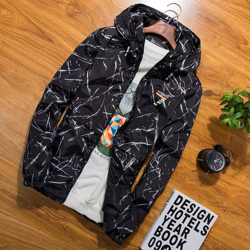 Hip Hop Windbreaker Lighweight Jacket