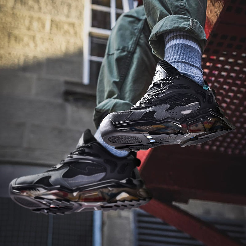 Chunky Platform Air Mesh Sneakers