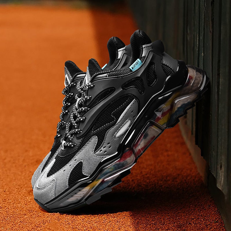 Chunky Platform Air Mesh Sneakers