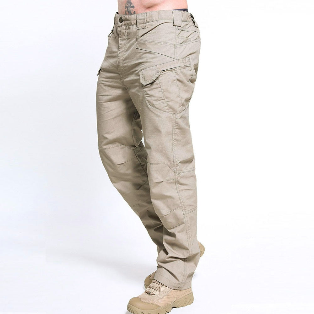 Tactical Pants Multiple Pocket Military Slim Fat Cargo
