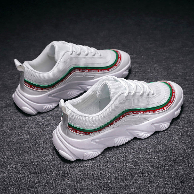 Unisex Colorful Lightweight Comfortable Striped Sneakers