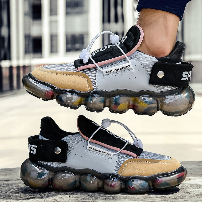 Mixed Color Low Top Sneaker