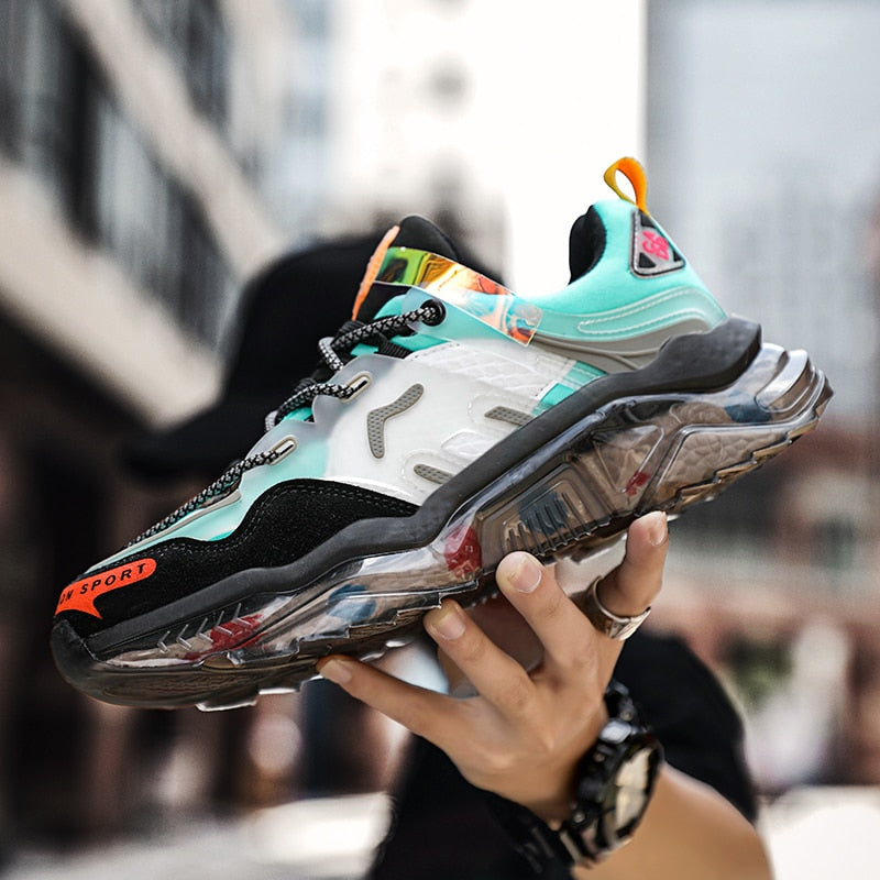 Sport Style Multi-Color Sneakers