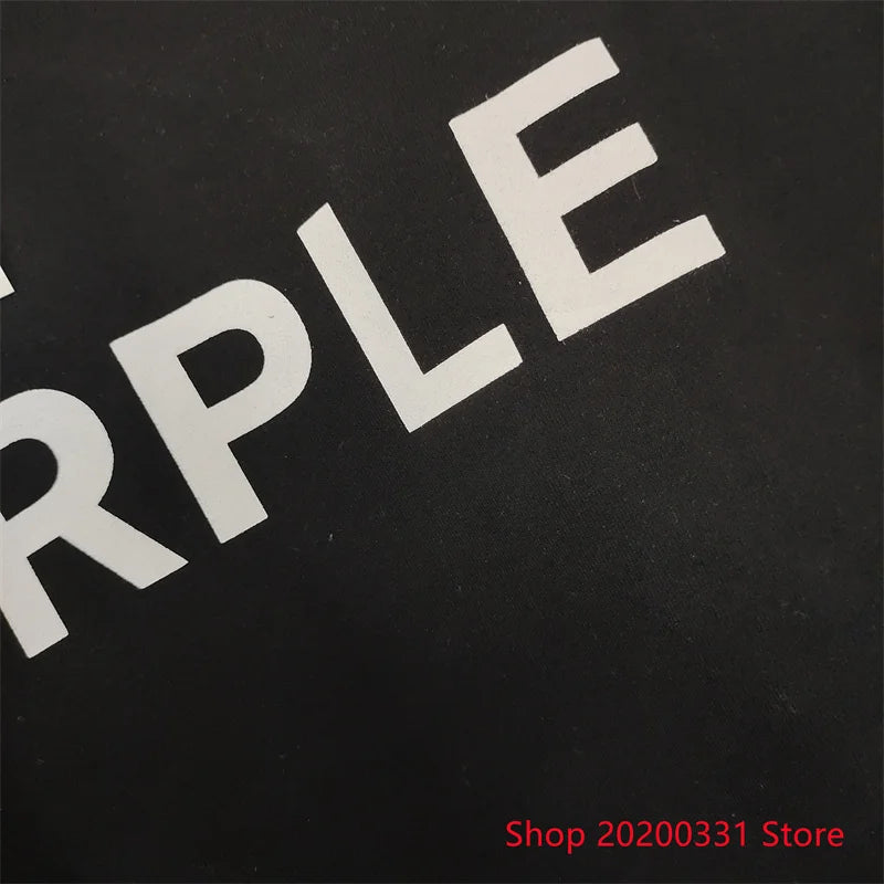 Cotton Letter Printed O-Neck Sweater