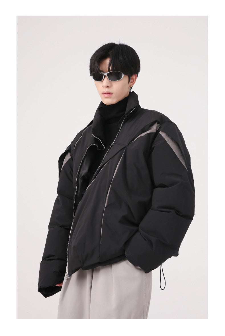 Winter Peak-A-Boo Color Jacket