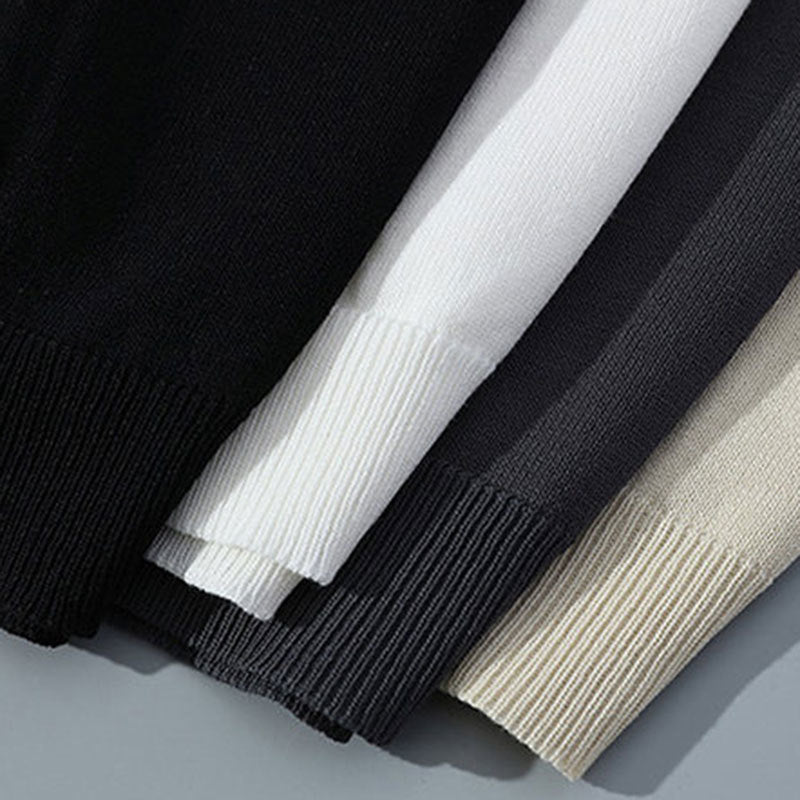 Solid Letter Printed Short Sleeve T-Shirt