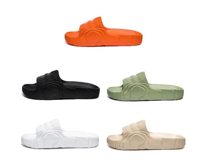 Solid Multicolor Platform Indoor Slippers