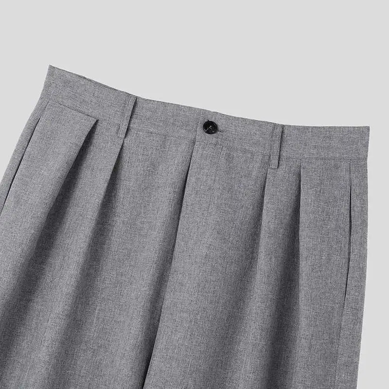 Solid Color Irregular Blazer Suit