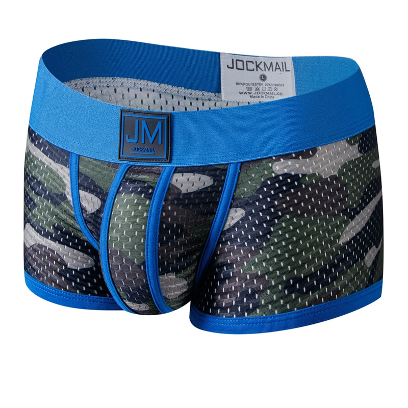 Mesh Camouflage Nylon 6Pcs Boxer