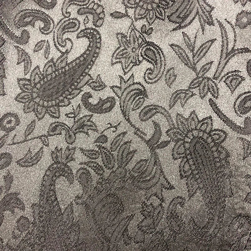 Jacquard Pattern Polyester Trousers