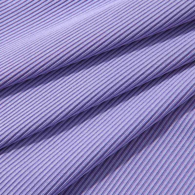 Round Neck Solid Polyester Tank Top