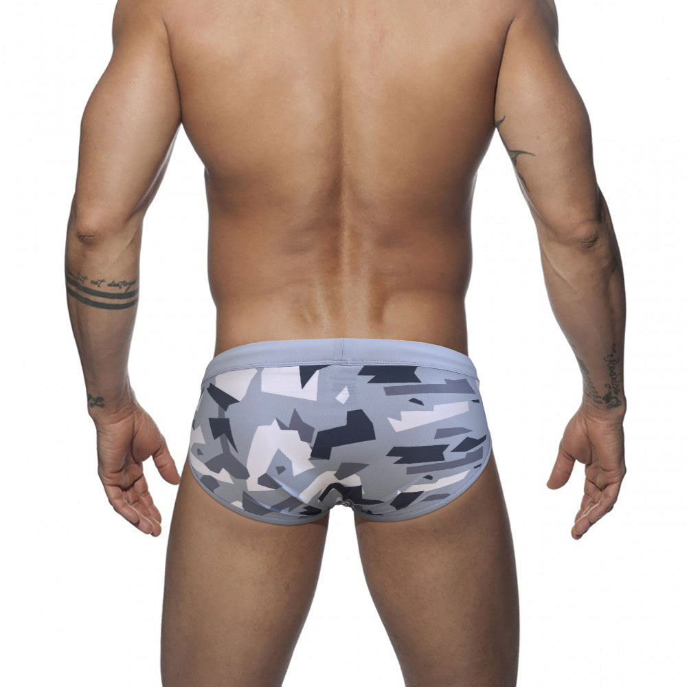 Geometric Quick Dry Men Brief